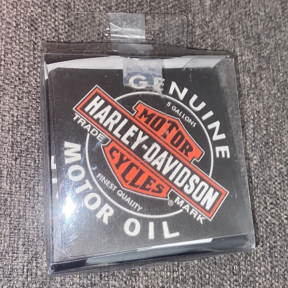 Harley-Davidson® Genuine Oil Can Coasters, Includes Set of 13 T4 - Picture 2 of 2
